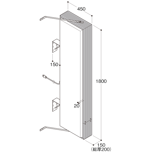 ドール天板 天板 TBK-1265R NA エイ・アイ・エス 木製テーブル M ナチュラル
